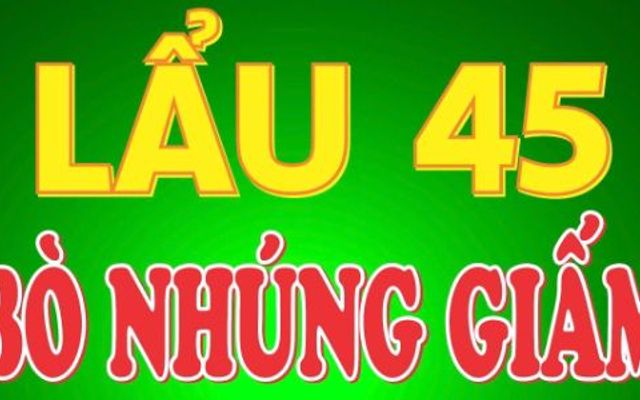 Bò Nhúng Giấm 45