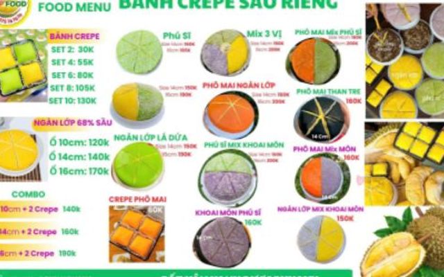Bánh Sầu Riêng TP FOOD - 127 Phạm Văn Đồng
