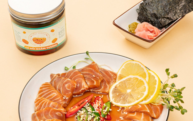 Mấm Ngon - Cá Hồi Ngâm Tương & Cơm Trưa Healthy