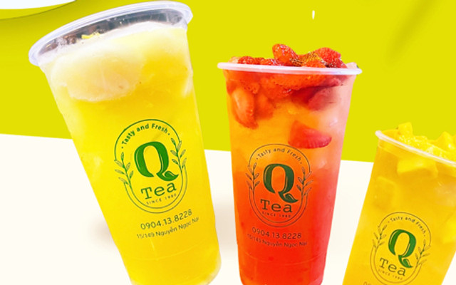 Tiệm Trà Trái Cây Qtea - Trà Trái Cây Tươi 100% - Không Sirup