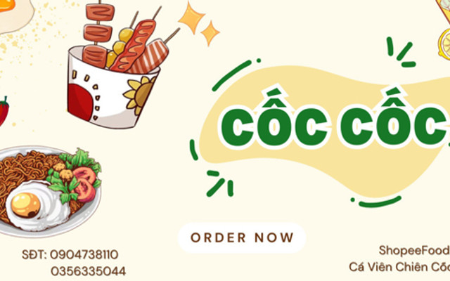 Cá Viên Chiên Cốc Cốc - Mì Trộn & Matcha Latte