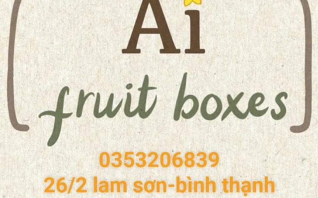 AiFruit - Boxes - Lam Sơn