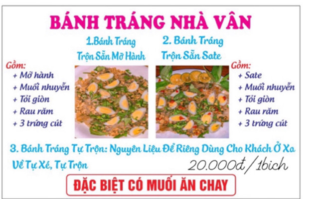 Bánh Tráng Nhà Vân - Thủ Đức