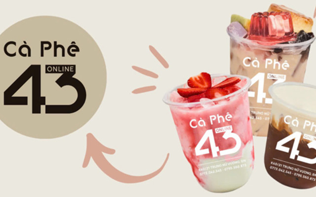 43 Online - Trà Sữa, Cà Phê Và Ăn Vặt
