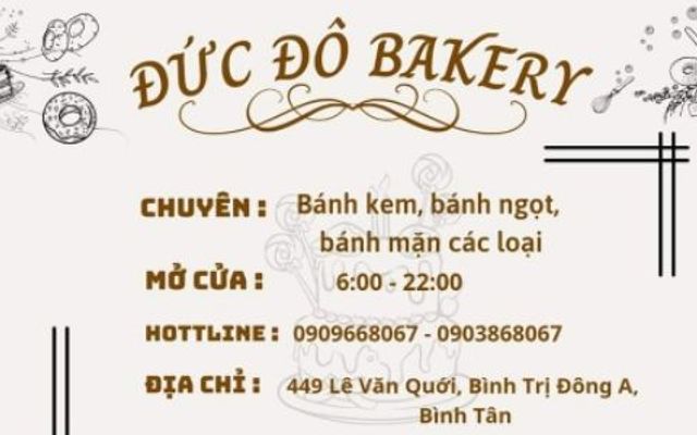 Bakery Đức Đô - Lê Văn Quới