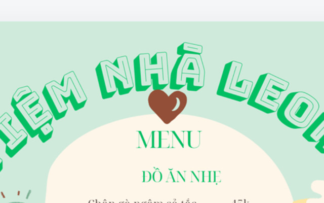 Tiệm Nhà Leone - Đồ Ăn Vặt & Nước Ép - Hậu Ái
