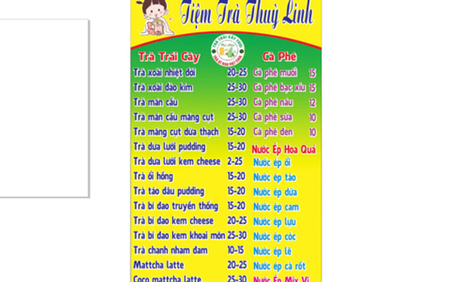 Tiệm Trà Thuỳ Linh - 99 Đặng Phúc Thông