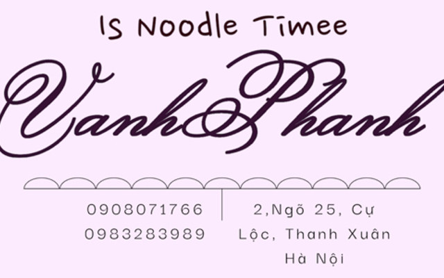 Mì Indomie & Cháo - Vanhphanh Quán