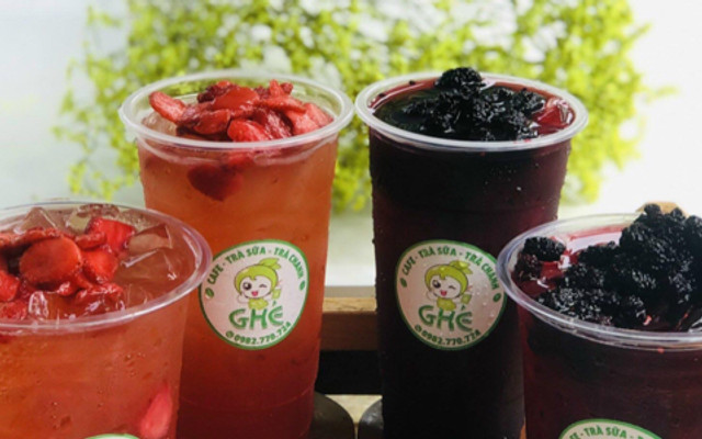 Trà Dâu Tây Ngon Nhà Ghé - Trà Trái Cây Khổng Lồ