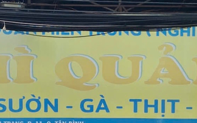 MÌ QUẢNG SALA (NGHIÊM CŨ)