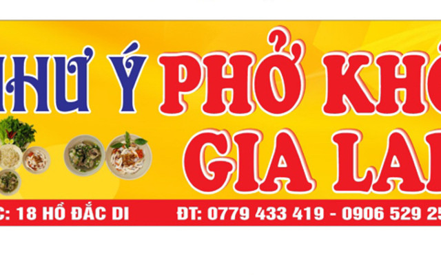 Phở Khô Gia Lai Như Ý - Hồ Đắc Di