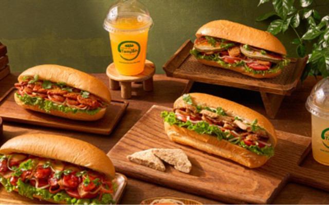 Bánh Mì Tempeh - Bánh Mì Chay - Tây Hồ