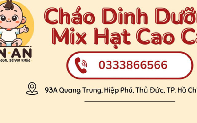 An An - Cháo Dinh Dưỡng Mix Hạt Cao Cấp - Quang Trung