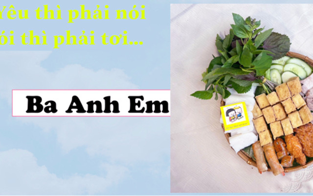 Bún Đậu Mắm Tôm Ba Anh Em - 129 Nguyễn Gia Trí