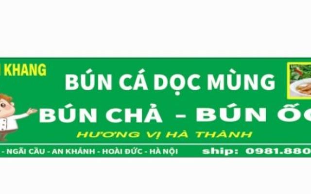 Bún Cá Dọc Mùng, Bún Chả & Bún Ốc Minh Khang - Ngãi Cầu