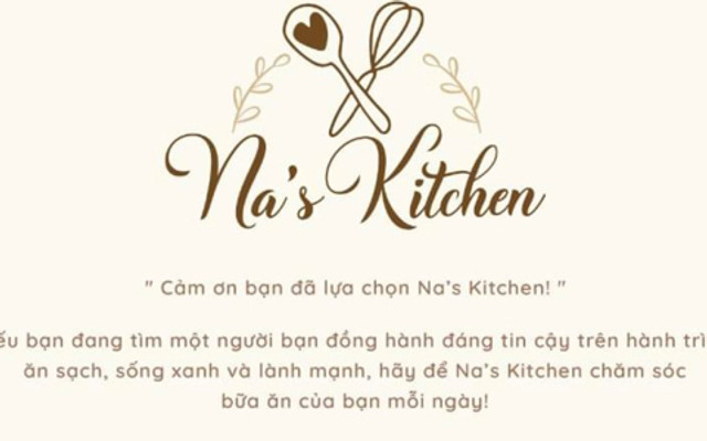 Na’s Kitchen - Healthy Food - Đội Cấn