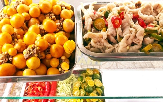 Chân Gà Sốt Thái - Ăn Vặt Hồng Hà