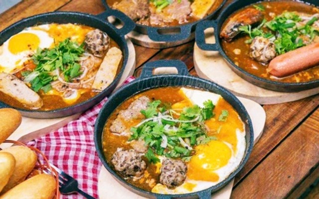 Bếp Cô Hằng - Bánh Mì Chảo - 12 Tô Vĩnh Diện