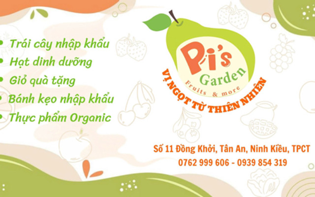 Pi’s Garden Trái Cây Cần Thơ - Shop Trái Cây - Số 11 Đồng Khởi