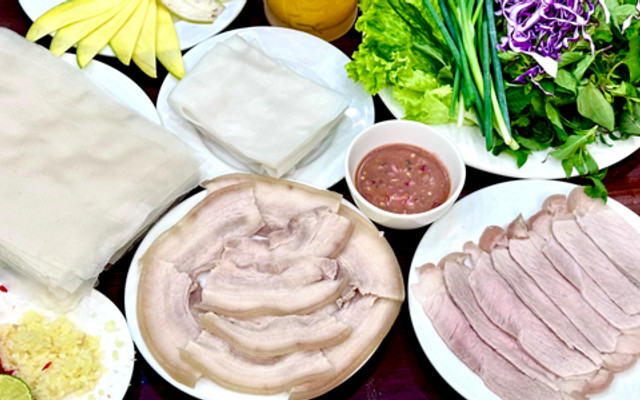 Bánh Tráng Thịt Heo - Na Đại Lộc