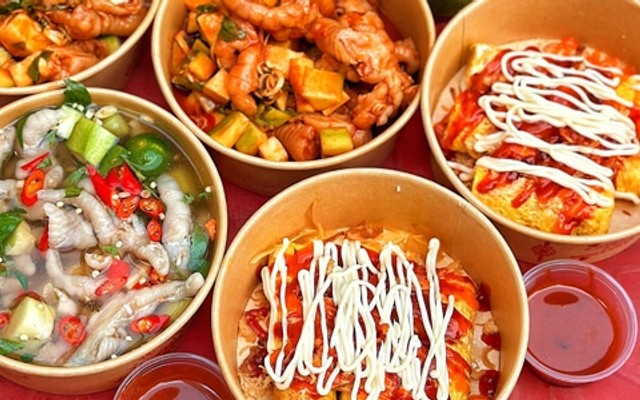 Ăn Vặt Mẹ Bé My - Chân Gà Sốt Thái