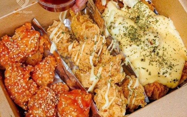 Shin Chicken - Gà Rán Nguyên Con, Mì Cay & Kimbap