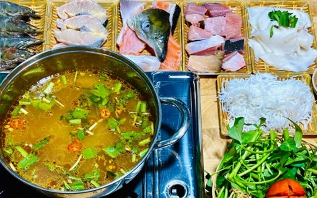 Lẩu Cá Đuối Hai Béo - Lẩu Nướng 79k