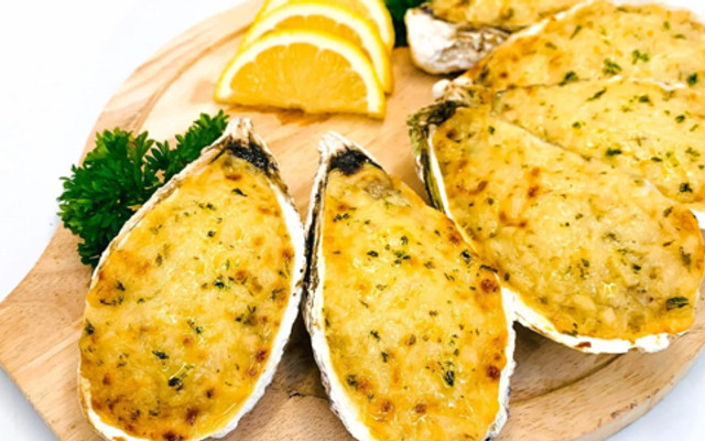 Vựa Hàu Hùng Mập - Hàu Nướng Mỡ Hành & Phô Mai Trứng Muối