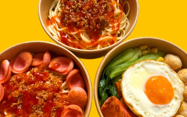 Mì Trộn Indomie & Mì Ý Sốt Gò Mây