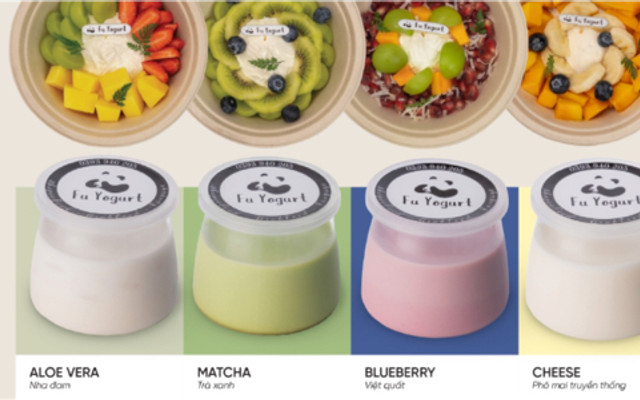 FU YOGURT - SỮA CHUA PHÔ MAI MIX VỊ - 19 Trần Ngọc Diện