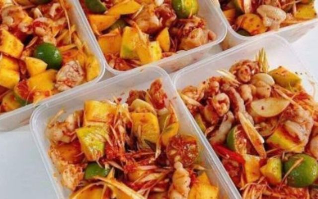 Ăn Vặt Cu Bo - Chân Gà Sốt Thái - Lê Văn Lương