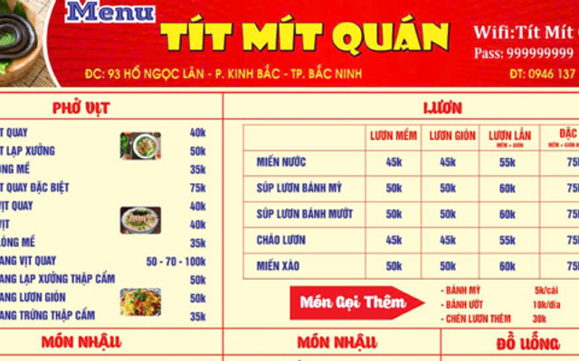 Bánh Canh & Bún Cá Lóc Thiện Mập - 93 Hồ Ngọc Lân 