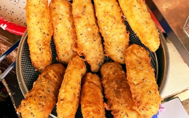 Hồng Gấm - Bánh Chuối Chiên