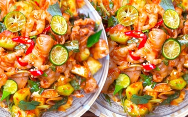 Ăn Vặt Thảo Vi - Chân Gà Rút Xương Sốt Thái Chuẩn Vị - Nguyễn Sơn