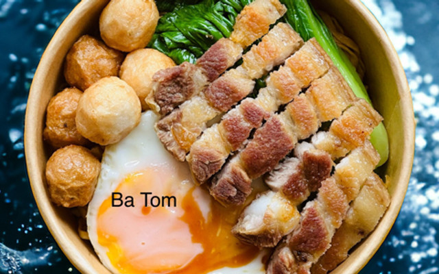 Cháo Sườn, Cháo Thịt Bằm & Mì Trộn Ba Tom