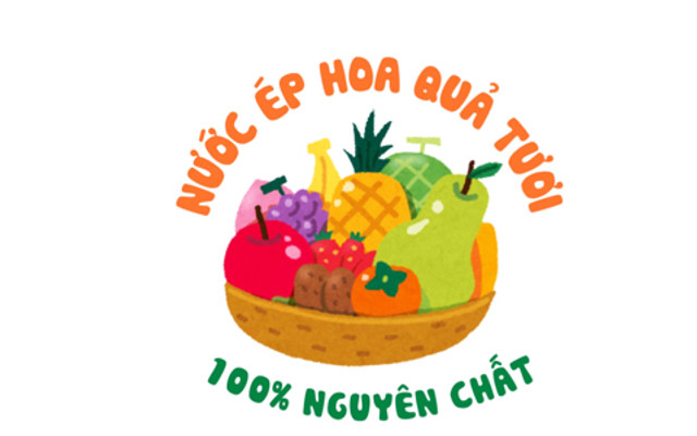 NƯỚC ÉP HOA QUẢ - 100% Nguyên Chất