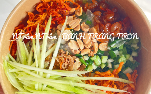 Bánh Tráng Tôm Khô Rim - Trộn Lộn Xộn