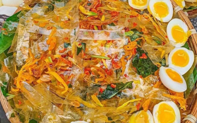 Bánh Tráng Tóp Mỡ Trứng Lòng Đào - Đầu Hẻm Phan Huy Ích