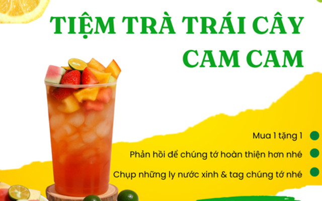 Tiệm Trà Trái Cây Cam Cam - Hoa Quả Tươi - Học Viện Tài Chính