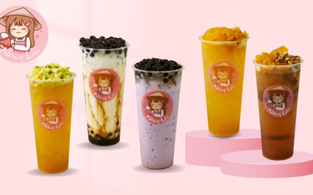 Trà Sữa Full Topping Nhà Làm & Trà Trái Cây - Đá Me Hạt Đác Nàng Lài