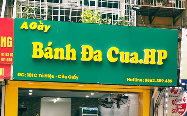 A Gầy - Bánh Đa Cua Hải Phòng - Tô Hiệu