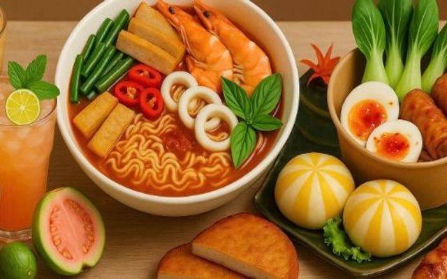 Mì Trộn Thái - Ăn Vặt TFood - Thủ Dầu Một