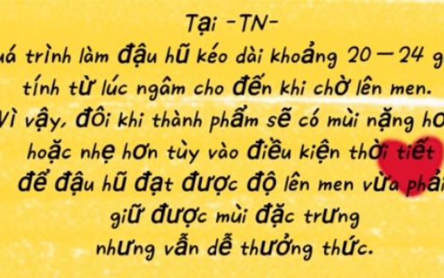 Đậu Hũ Thúi TN