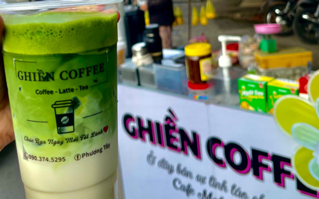 Ghiền Coffe Matcha - Caffe Dừa Sương Sáo, Matcha Kem Dẻo & Trà Lài Hạt Sen Kem Chesse - Đường ĐH80