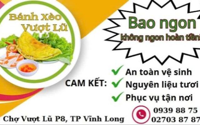 Bánh Xèo Vượt Lũ - Chợ Vượt Lũ