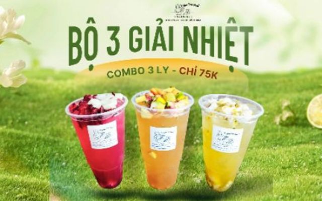 Tiệm Trà Ngõ - Trà Trái Cây Tươi Ly 1 Lít 3, Trà Sữa & Cafe - Đô Đốc Lộc 