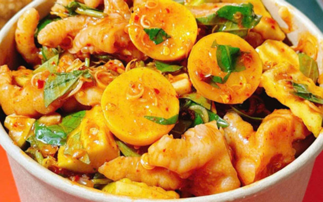 Món Ăn Vặt Vũng Tàu, Chân Gà Sốt Thái Thành Đạt