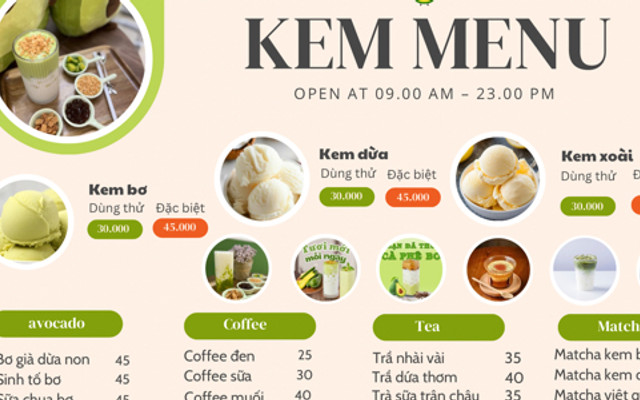 Kem Bơ Kohi - 31/84 Trần Quang Diệu