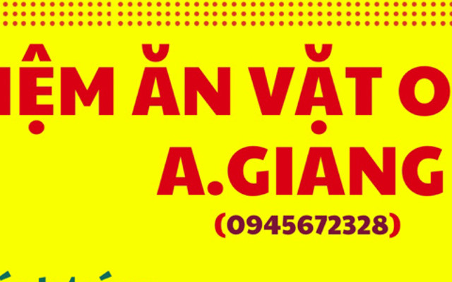 Tiệm Ăn Vặt Online - A.Giang