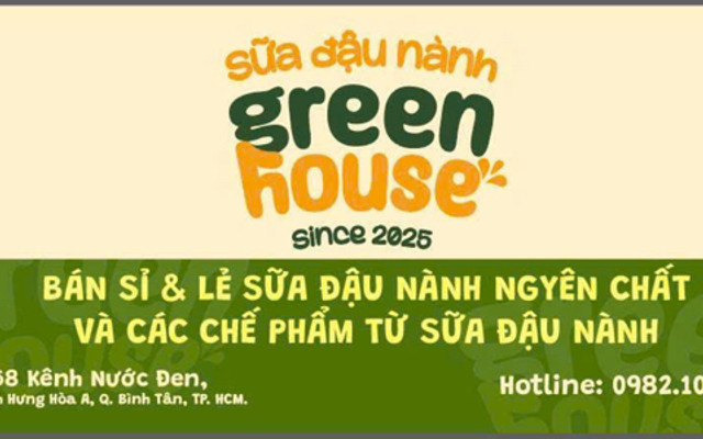 SỮA ĐẬU NÀNH GREEN HOUSE